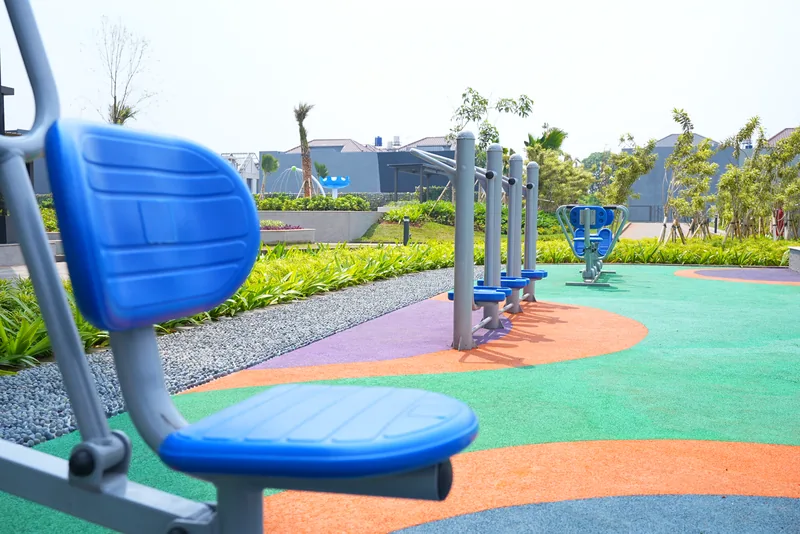 Taman dan outdoor fitness Aerium